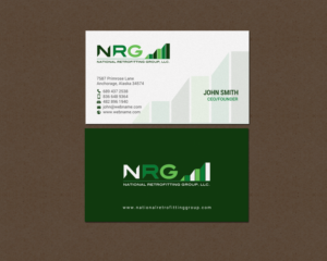 Business Card Design by chandrayaan.creative for National Retrofitting Group, LLC | Design: #16293631