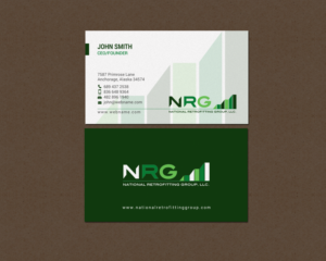 Business Card Design by chandrayaan.creative for National Retrofitting Group, LLC | Design: #16293650