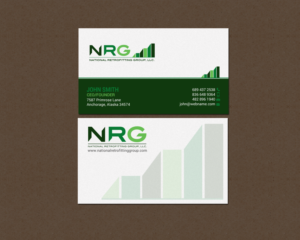 Business Card Design by chandrayaan.creative for National Retrofitting Group, LLC | Design: #16293653