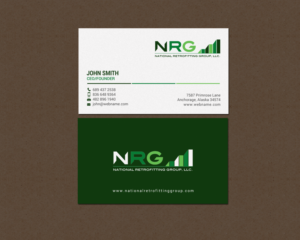 Business Card Design by chandrayaan.creative for National Retrofitting Group, LLC | Design: #16293933