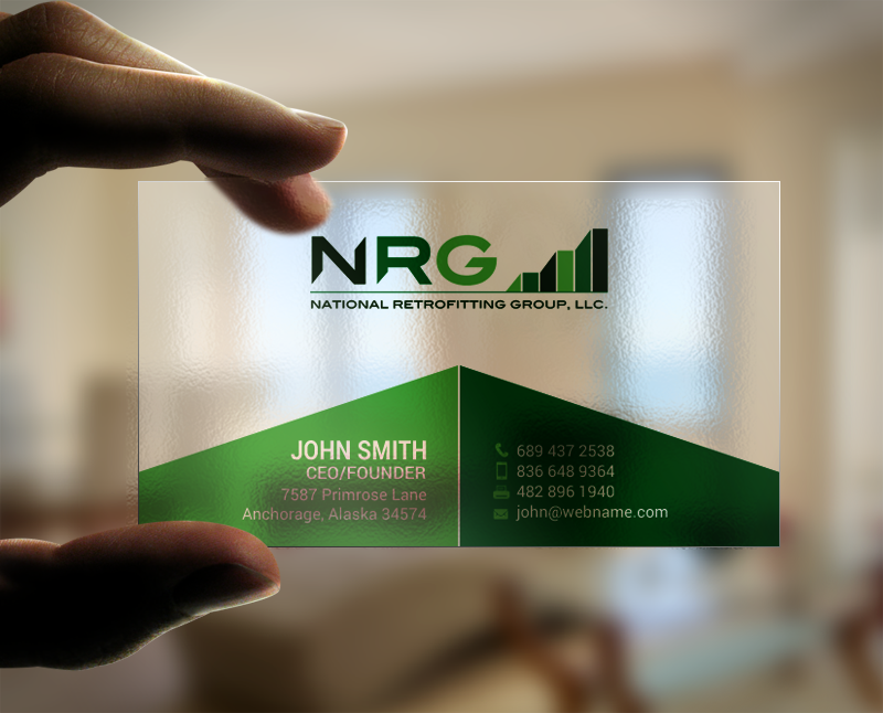 Business Card Design by chandrayaan.creative for National Retrofitting Group, LLC | Design #16293972