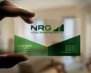 Business Card Design by chandrayaan.creative for National Retrofitting Group, LLC | Design: #16293974