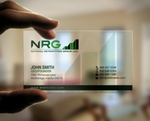 Business Card Design by chandrayaan.creative for National Retrofitting Group, LLC | Design: #16293976
