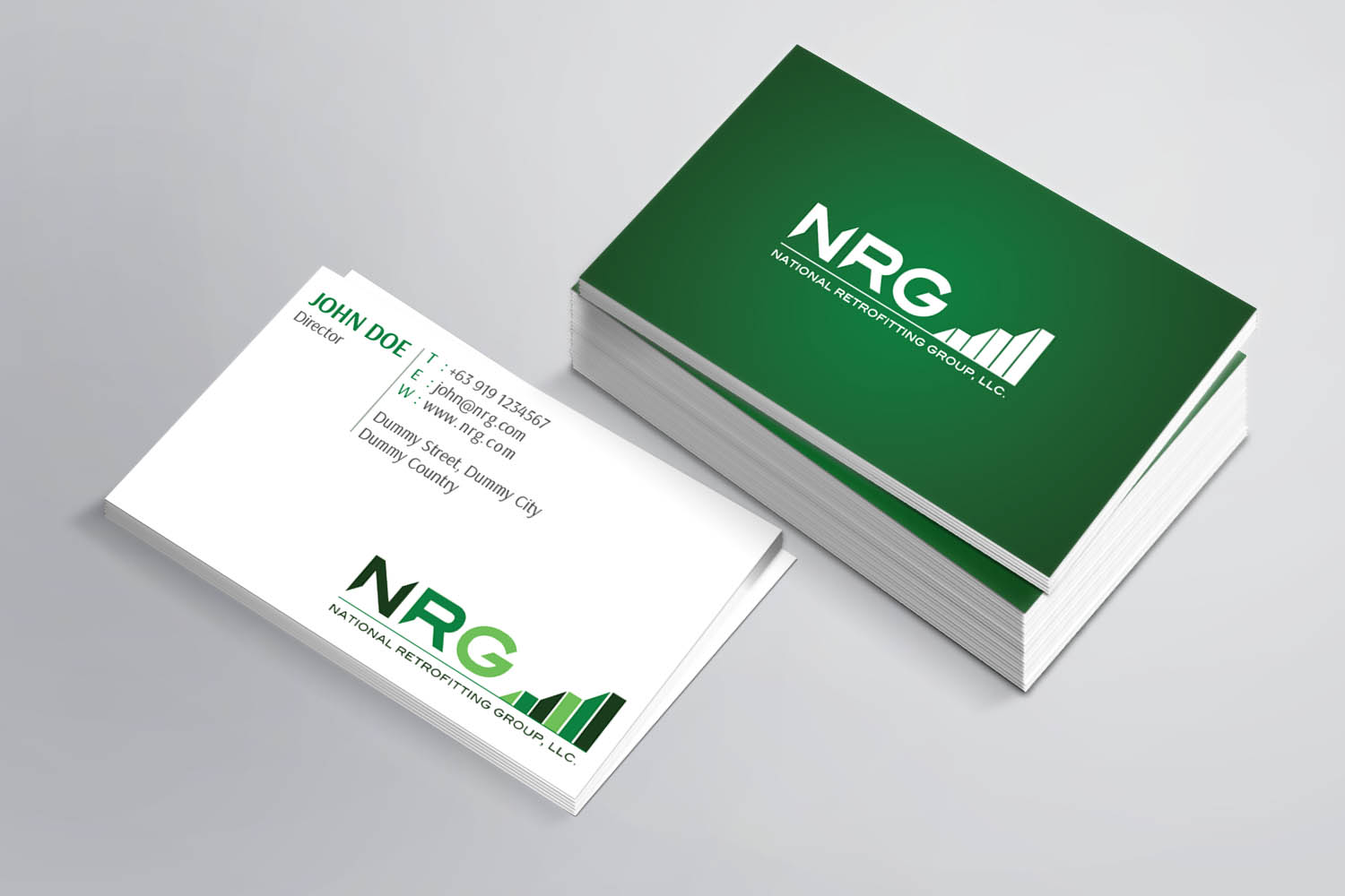 Business Card Design by Payel Paul for National Retrofitting Group, LLC | Design #16354122
