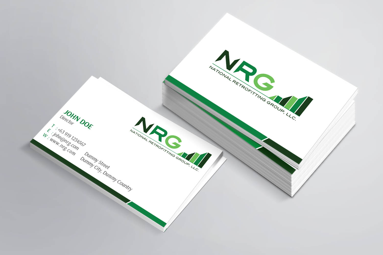 Business Card Design by Payel Paul for National Retrofitting Group, LLC | Design #16354123