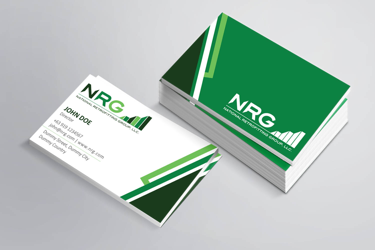 Business Card Design by Payel Paul for National Retrofitting Group, LLC | Design #16354124