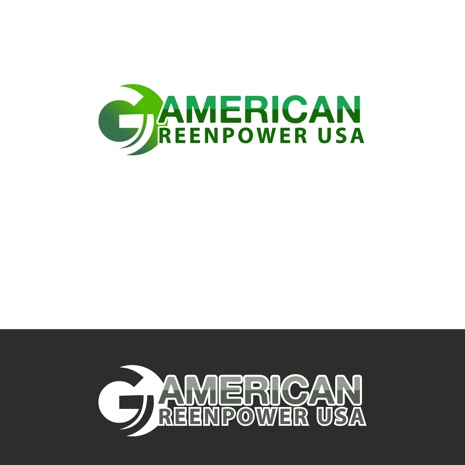 Diseño de Logo por hih7 para AMERICAN GREENPOWER USA | Diseño: #16294080