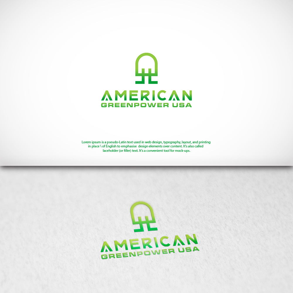 Design de Logo par Kingdom Vision pour AMERICAN GREENPOWER USA | Design #16288003