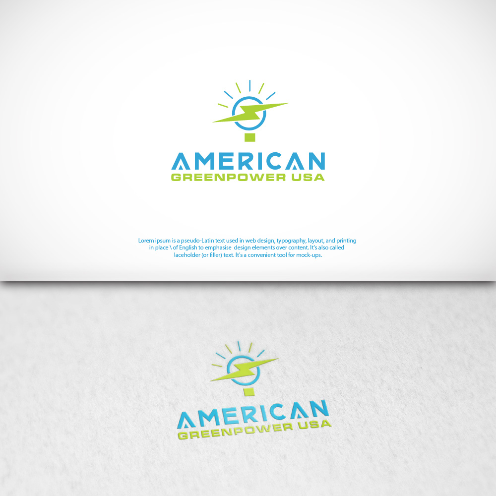 Diseño de Logo por Kingdom Vision para AMERICAN GREENPOWER USA | Diseño #16288602