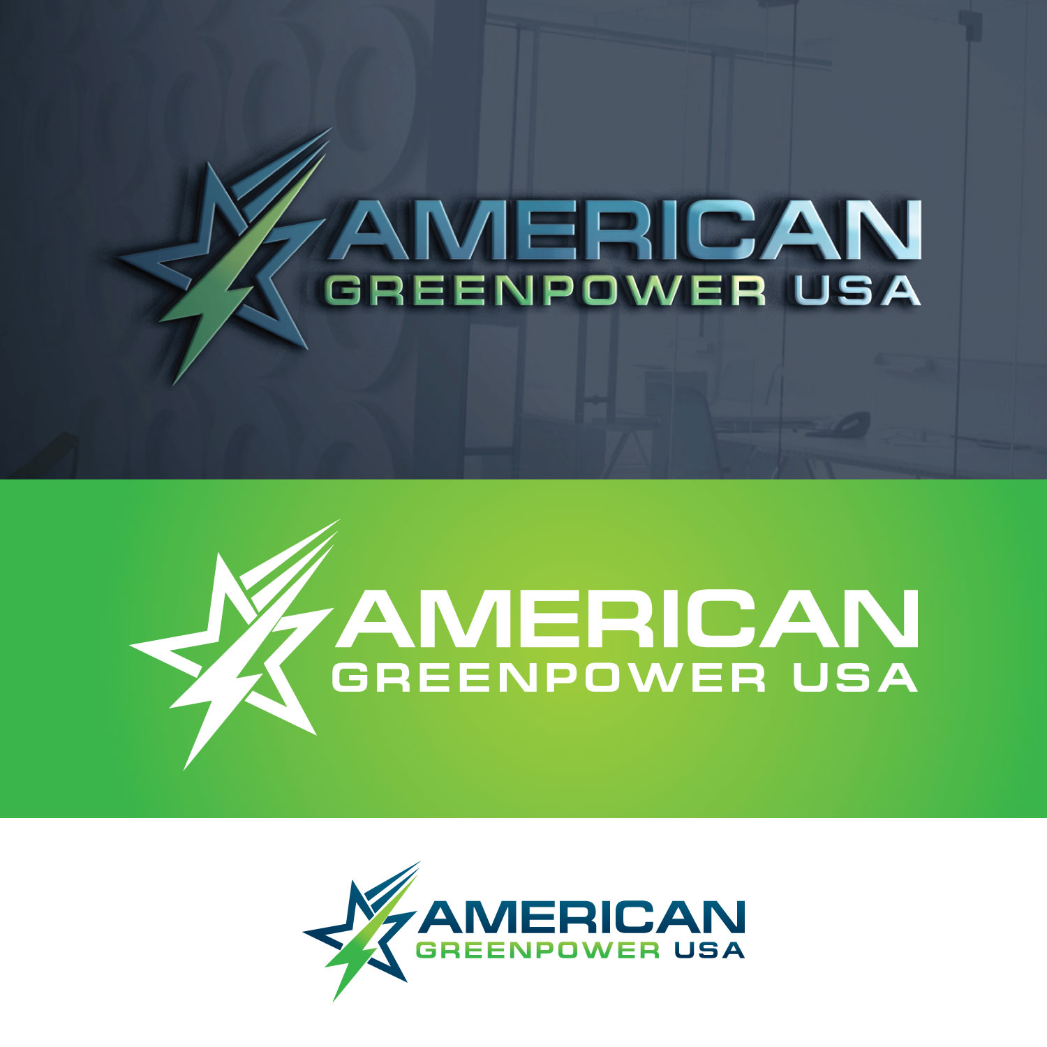 Diseño de Logo por concepts para AMERICAN GREENPOWER USA | Diseño #16330021