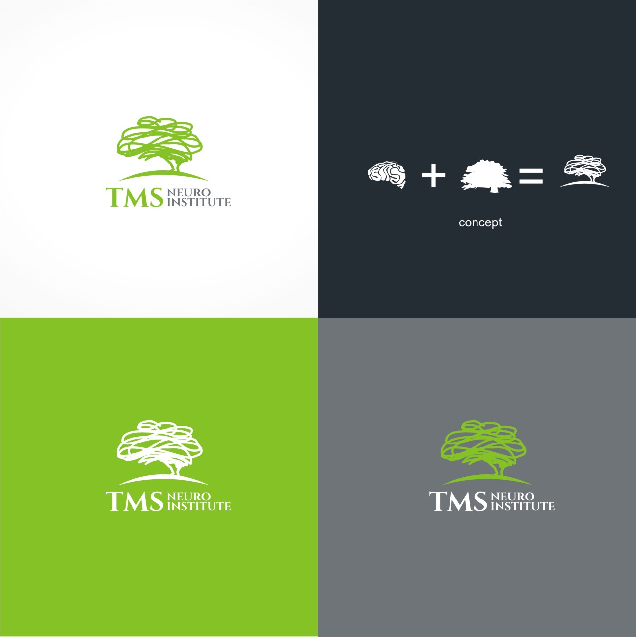Logo Design by gray mind for TMS Neuro Institute | Design #16438985