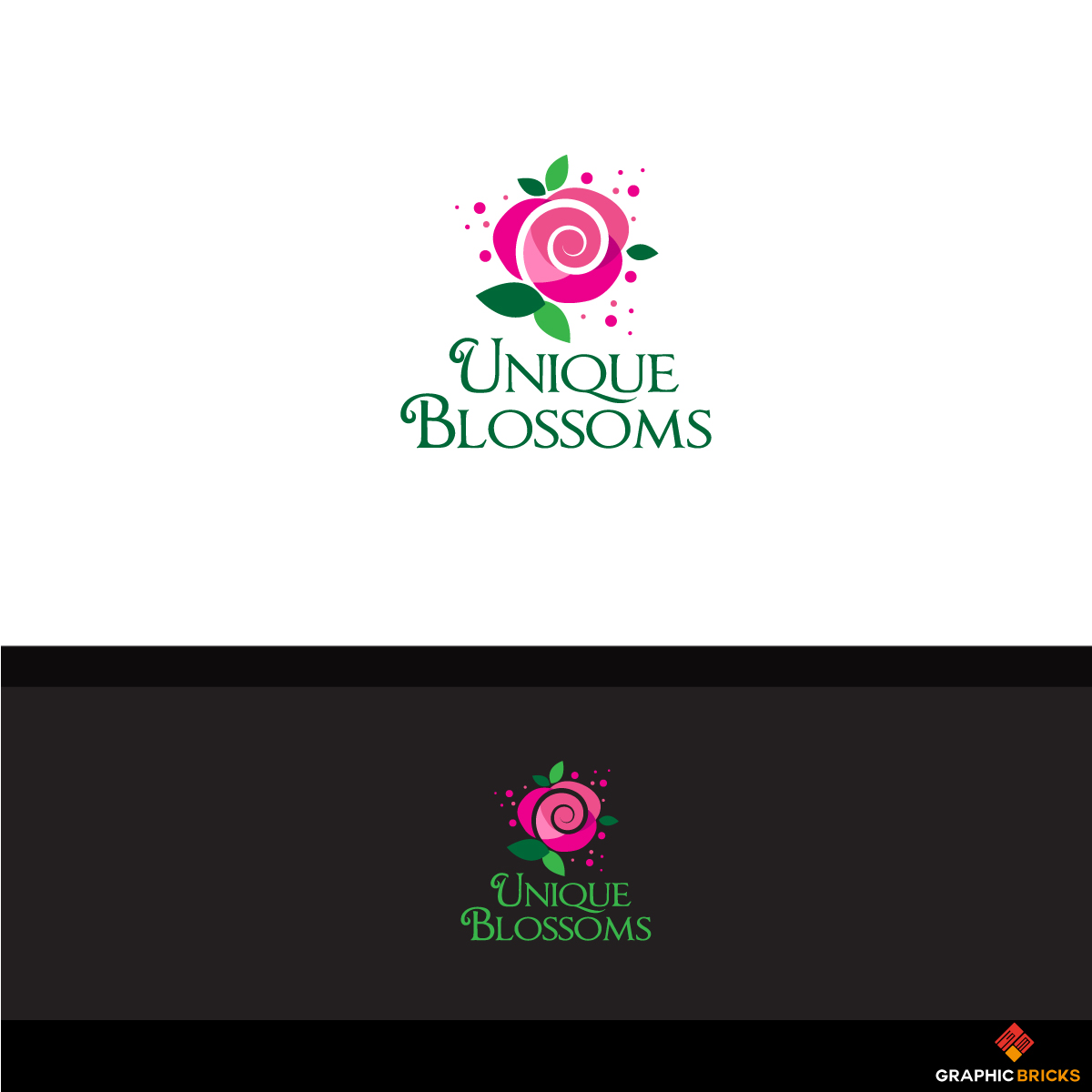 Logo Design by Graphic Bricks for Fresh Life Floral | Design #16288878