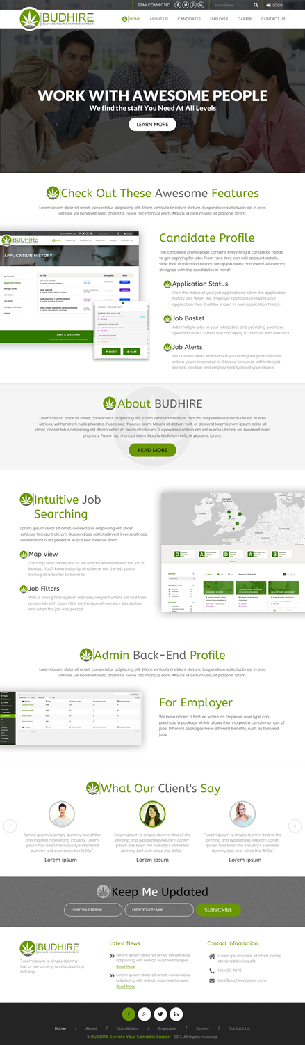 Web Design par rightway pour ce projet | Design #16321834