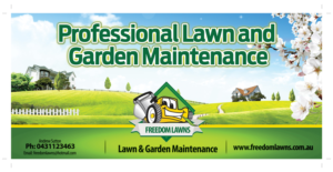 Flyer Design by nyky for Freedom Lawns | Design: #16292752