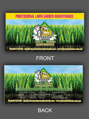 Flyer Design by ecorokerz for Freedom Lawns | Design: #16289827