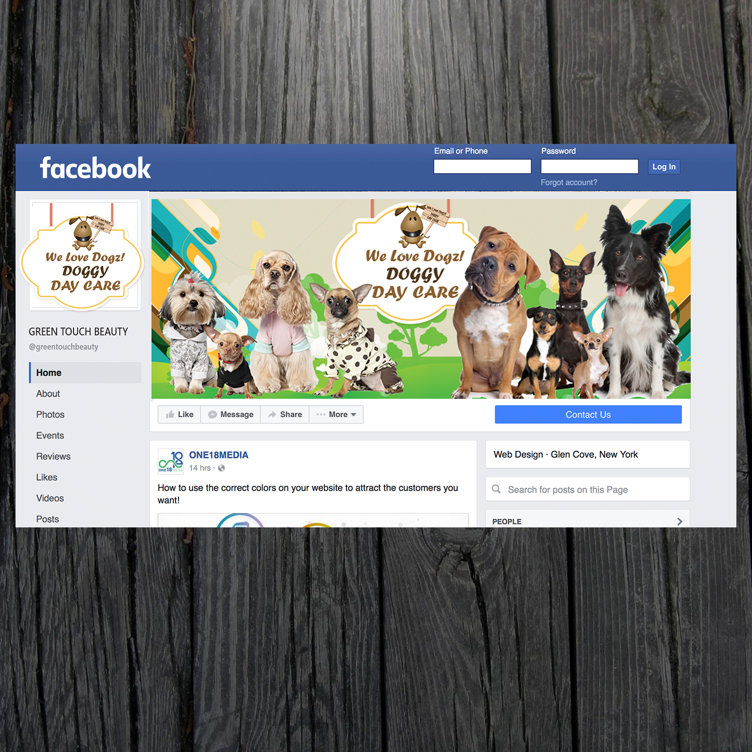 Facebook Design by Osama Soliman for We Love Dogz | Design #16454859