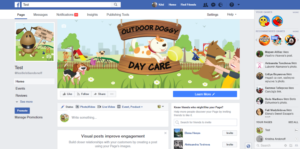 Diseño de Facebook por Kristina Andonoff para We Love Dogz | Diseño: #16433825