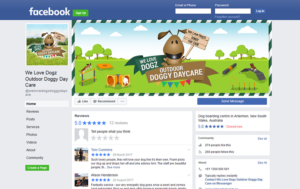 Facebook Cover and Profile Picture - Doggy Day Care | Facebook-Design von JustACreative1