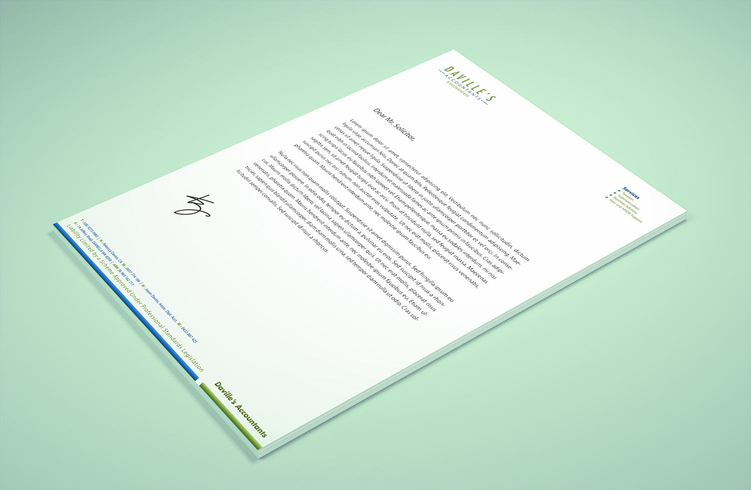 Stationery Design by Petter Goms for this project | Design #16291985