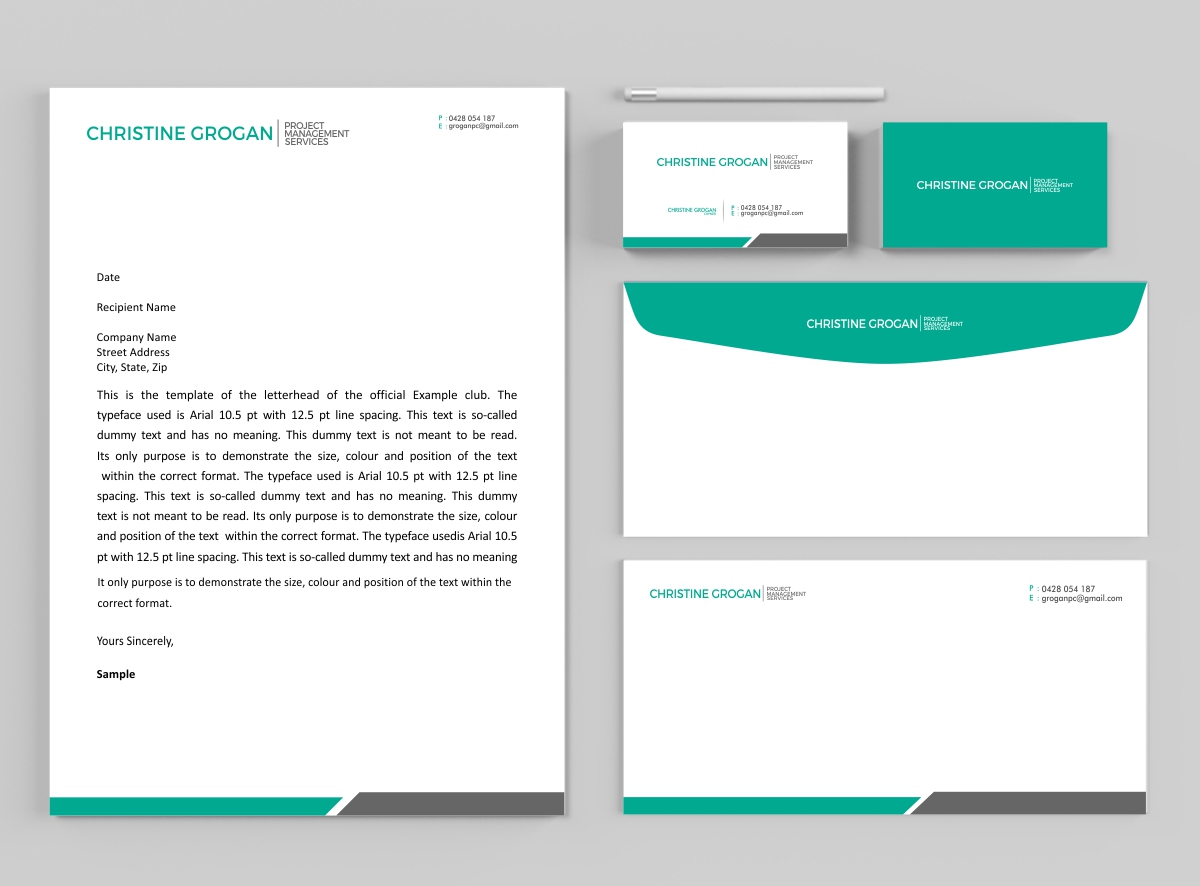 Diseño de Logo por Jenny para Christine Grogan Project Management Services | Diseño: #16302122