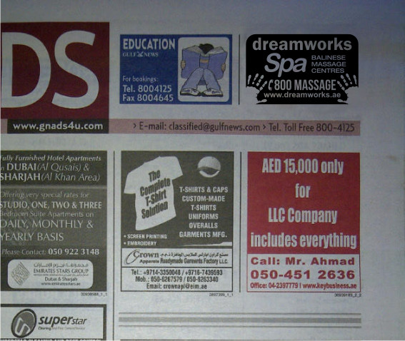 Newspaper Ad Design by Atvento Graphics for Bali Spa | Design #605953