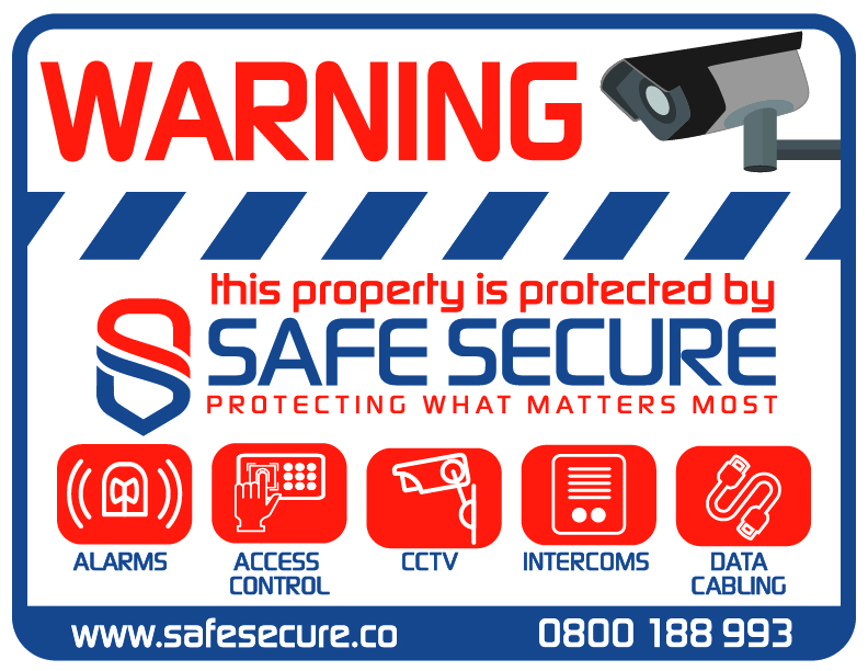Design Autocollant par DesignerGuide pour Safe Secure New Zealand Limited | Design #16411542