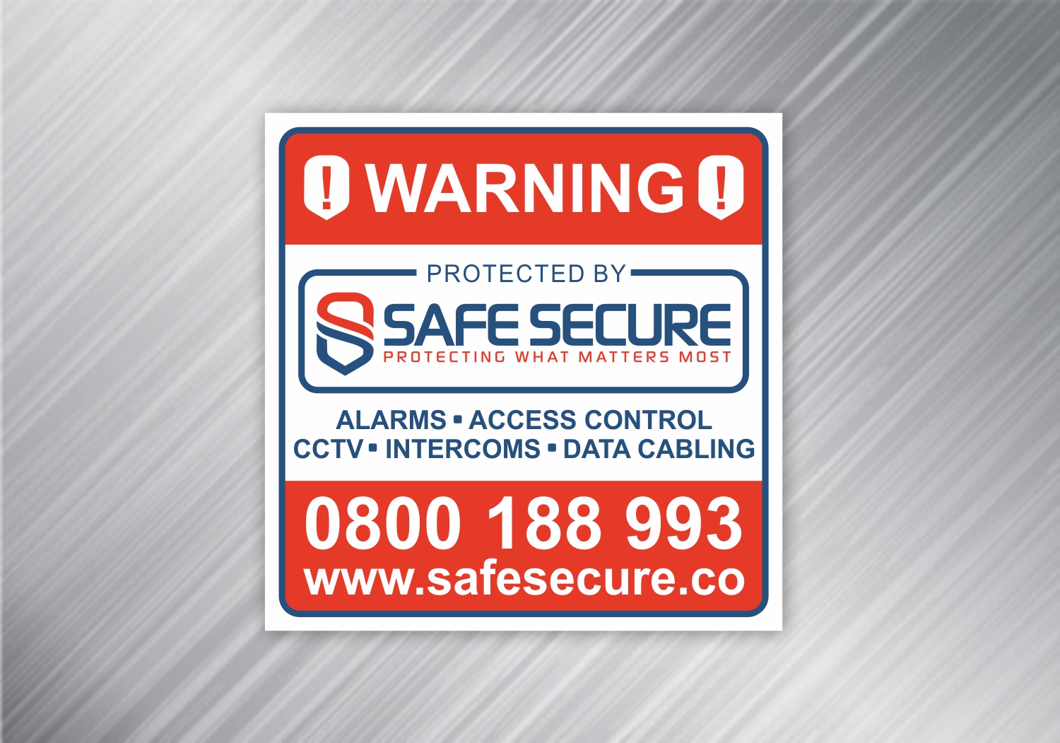 Sticker Design by Maestroto for Safe Secure New Zealand Limited | Design #16375808