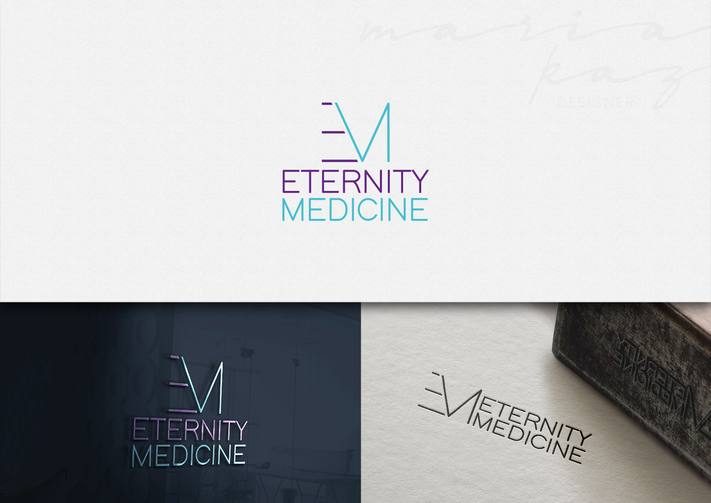 Logo Design by maria-kaz for Eternity Medicine | Design #16385052