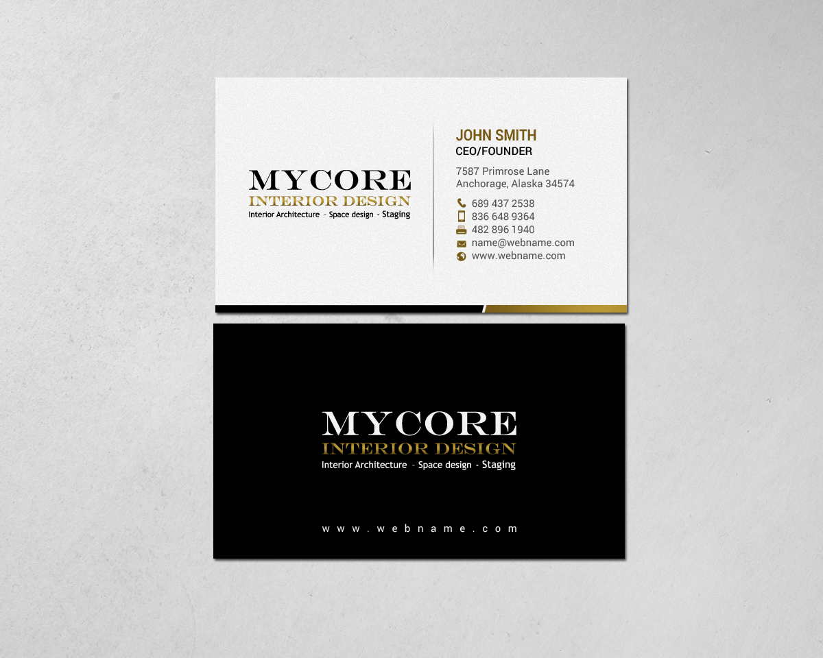 Design de Papeterie par chandrayaan.creative pour MyCore Constructions Pty Ltd | Design #16314357
