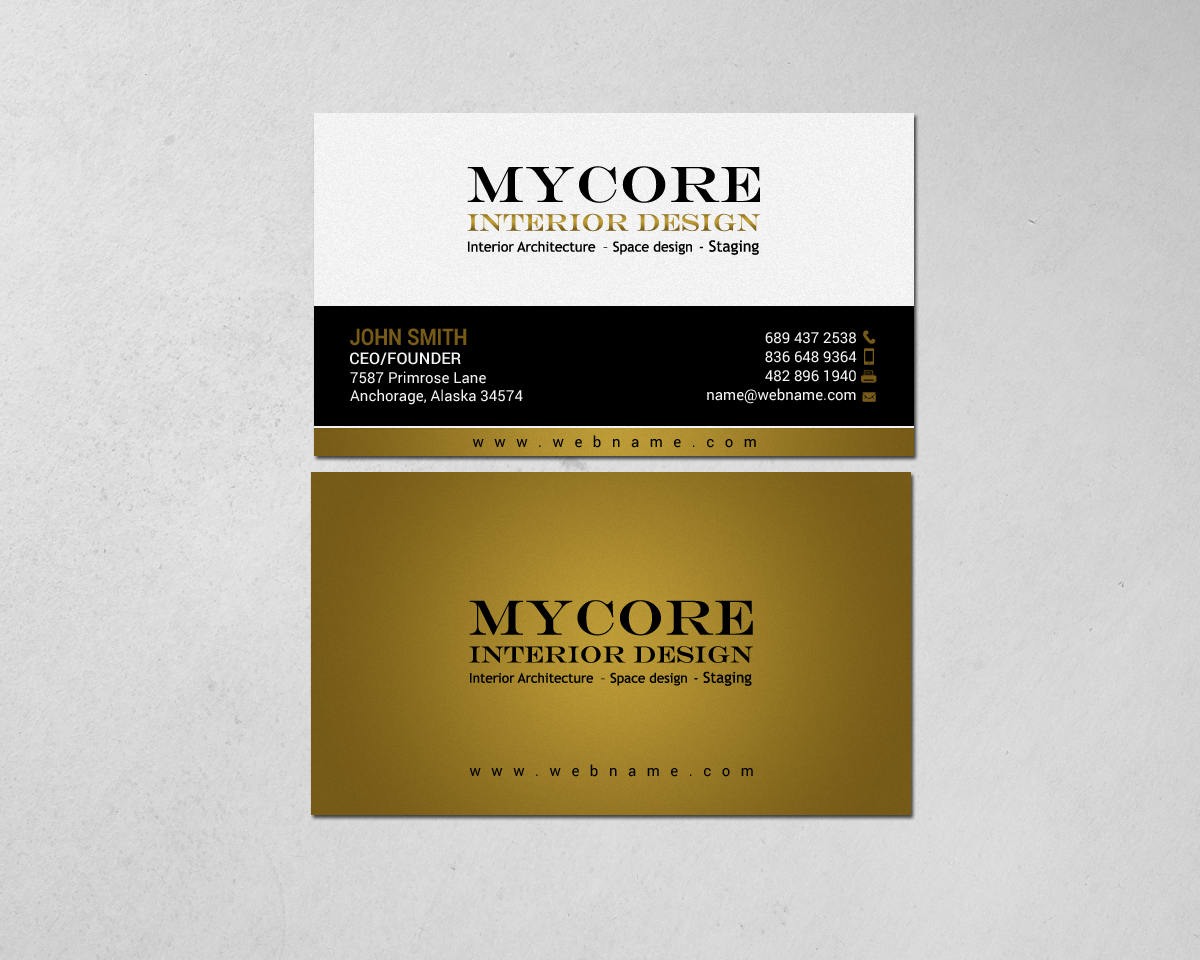 Design de Papeterie par chandrayaan.creative pour MyCore Constructions Pty Ltd | Design #16314400