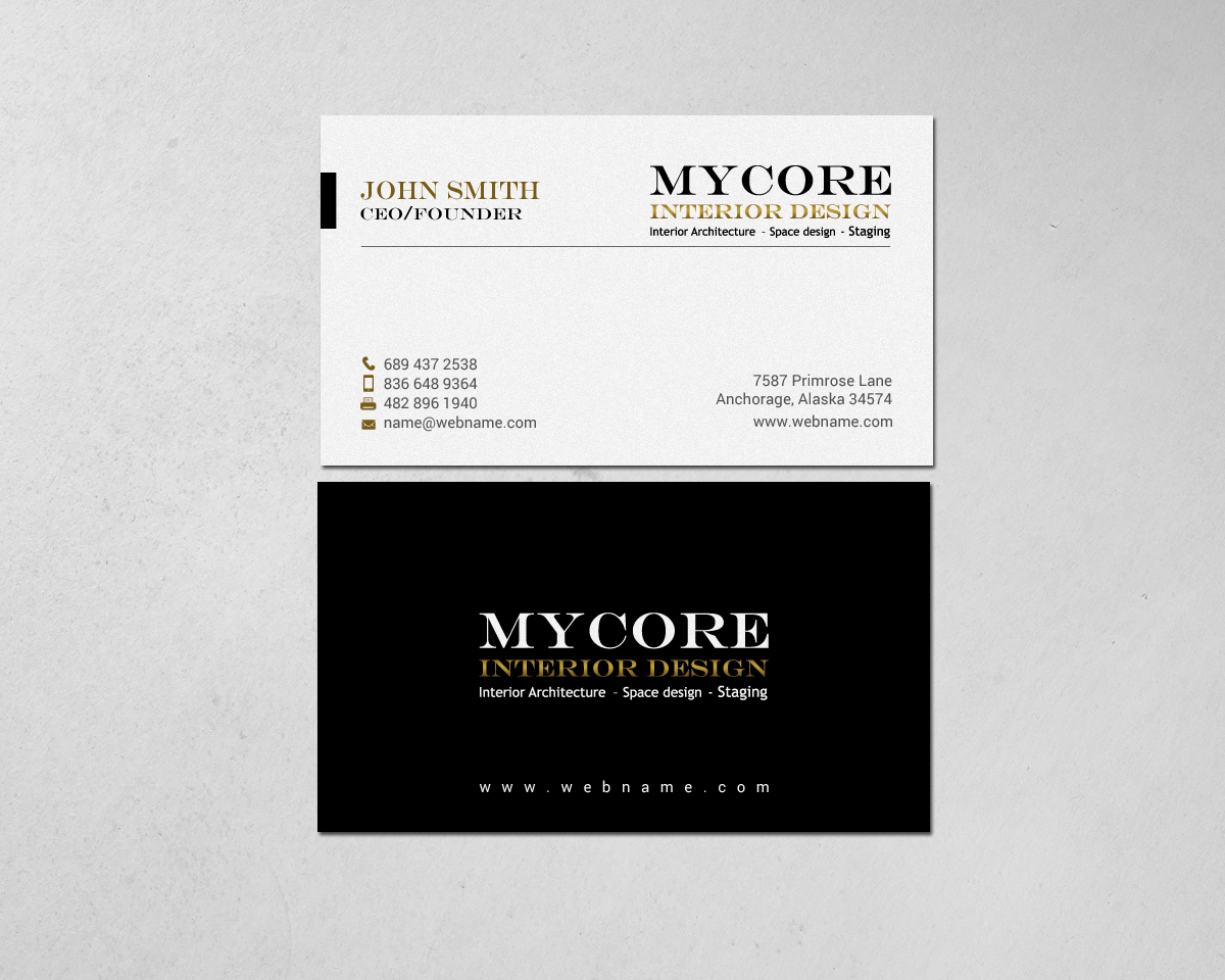 Design de Papeterie par chandrayaan.creative pour MyCore Constructions Pty Ltd | Design #16314402