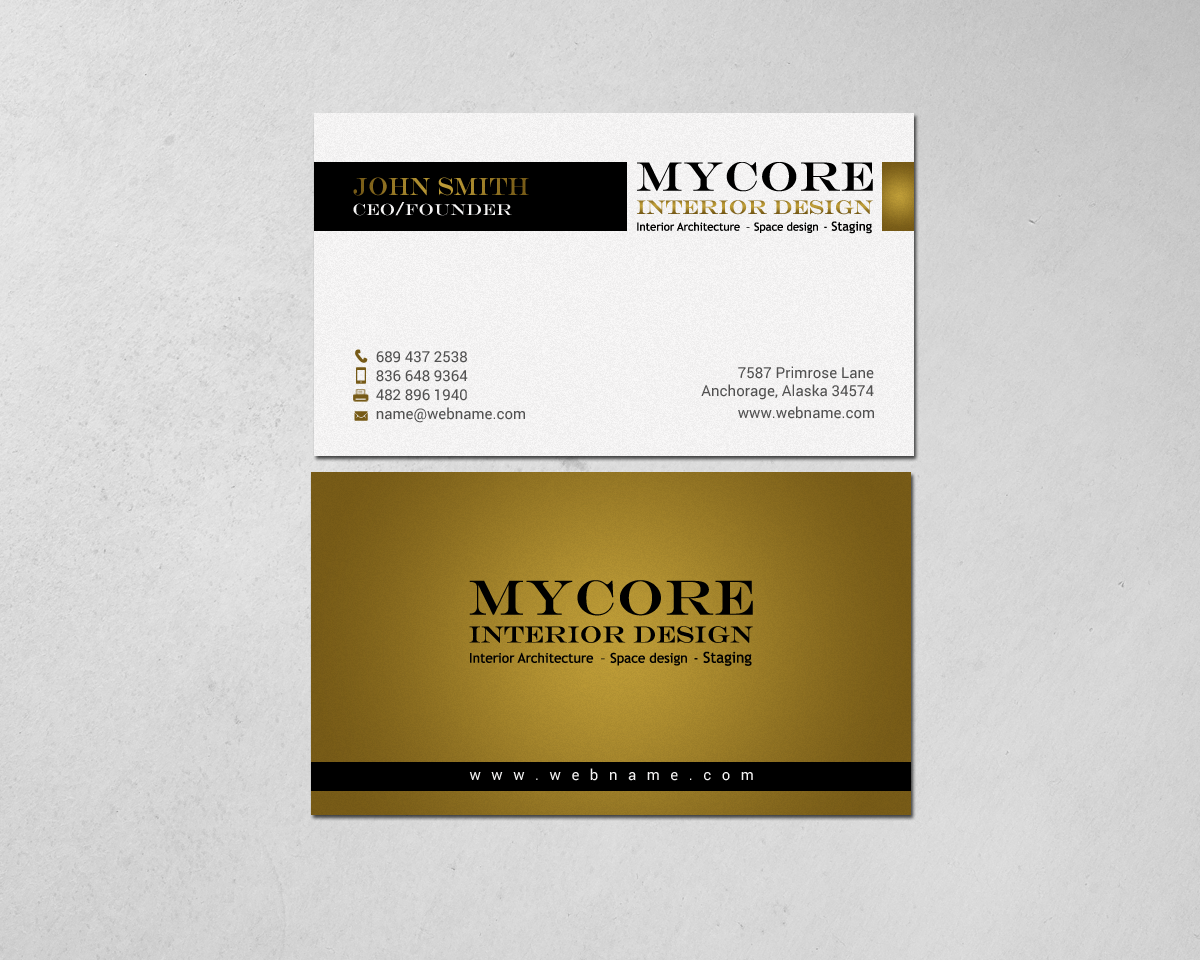Design de Papeterie par chandrayaan.creative pour MyCore Constructions Pty Ltd | Design #16314403