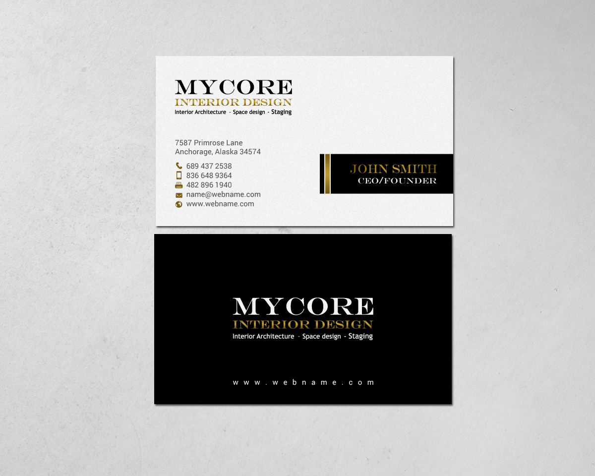 Design de Papeterie par chandrayaan.creative pour MyCore Constructions Pty Ltd | Design #16314416