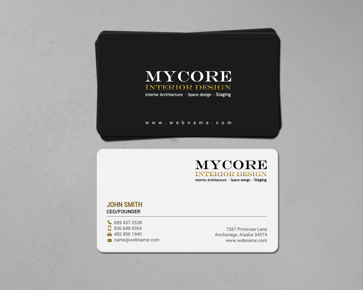 Design de Papeterie par chandrayaan.creative pour MyCore Constructions Pty Ltd | Design #16314419