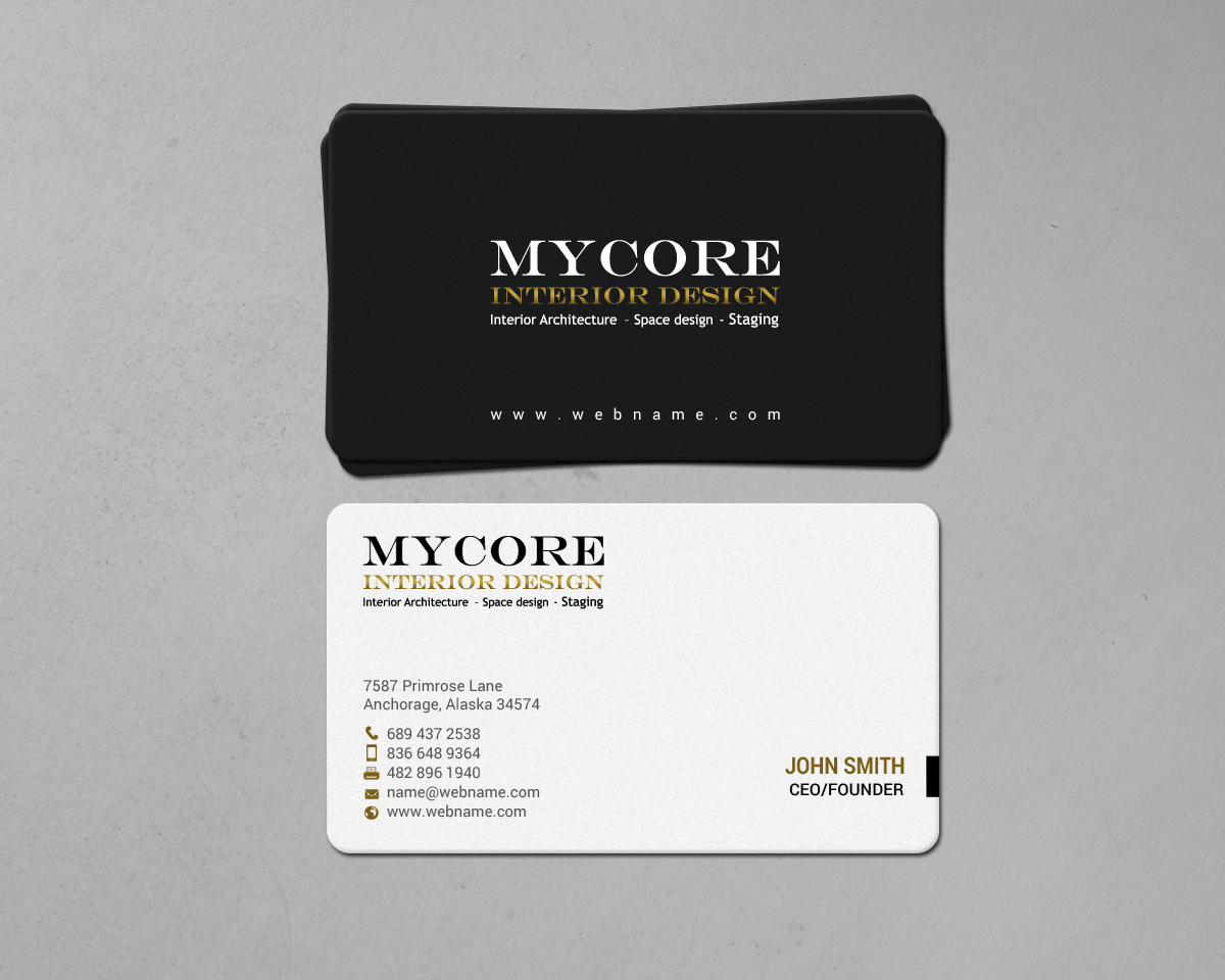 Stationery Design by chandrayaan.creative for MyCore Constructions Pty Ltd | Design #16315962