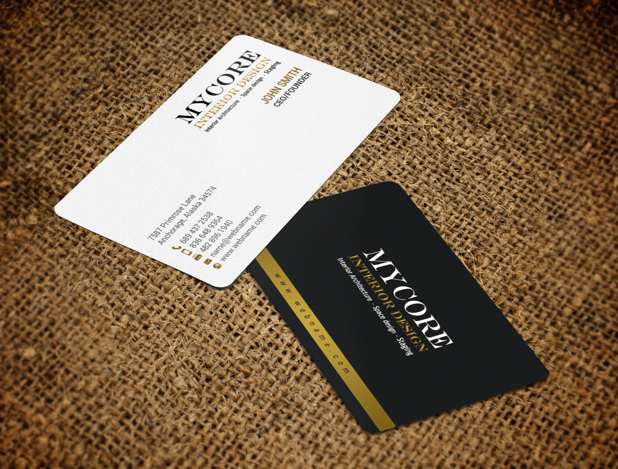 Stationery Design by chandrayaan.creative for MyCore Constructions Pty Ltd | Design #16316096