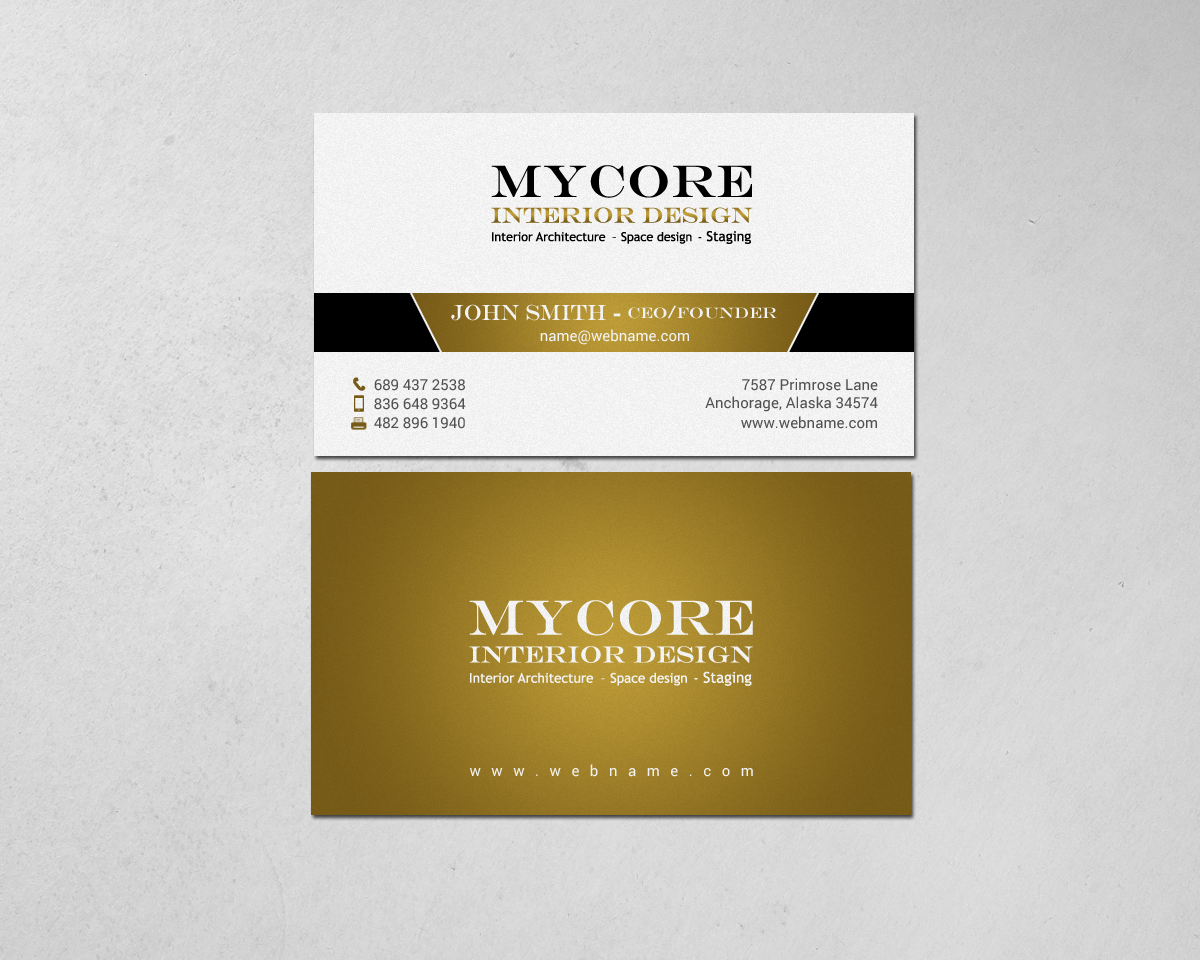 Stationery Design by chandrayaan.creative for MyCore Constructions Pty Ltd | Design #16316909