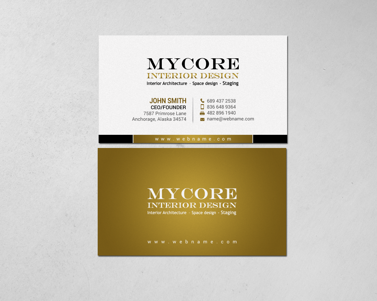 Stationery Design by chandrayaan.creative for MyCore Constructions Pty Ltd | Design #16316910