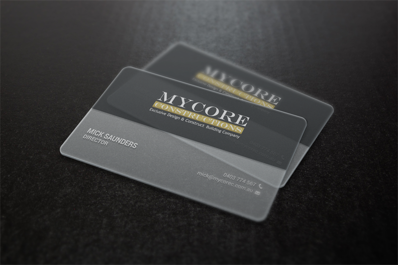 Stationery Design by chandrayaan.creative for MyCore Constructions Pty Ltd | Design #16402404