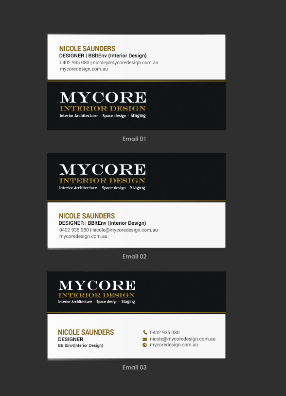 Stationery Design by chandrayaan.creative for MyCore Constructions Pty Ltd | Design #16541323