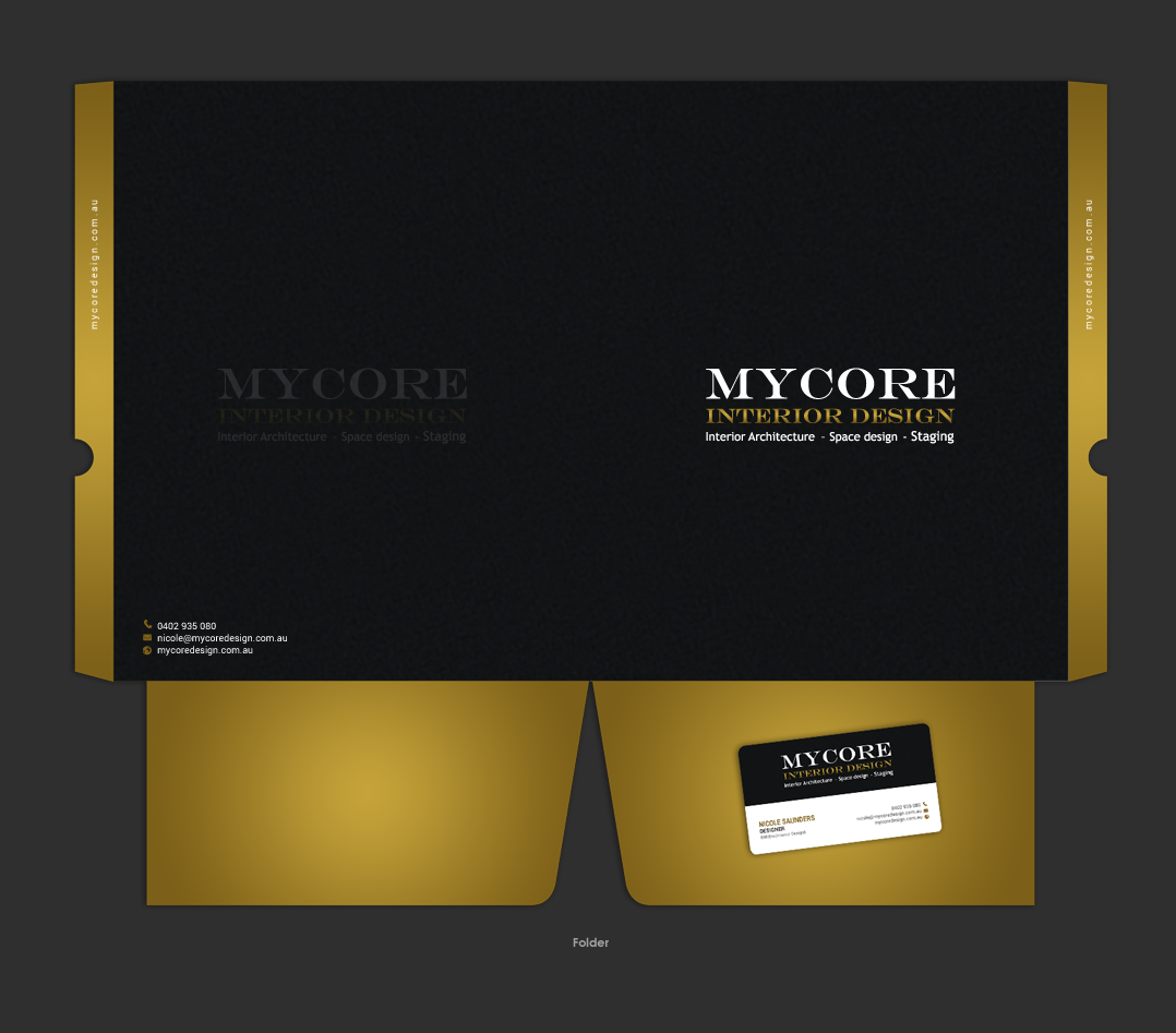 Stationery Design by chandrayaan.creative for MyCore Constructions Pty Ltd | Design #16554258