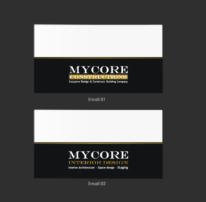 Stationery Design by chandrayaan.creative for MyCore Constructions Pty Ltd | Design: #16554434
