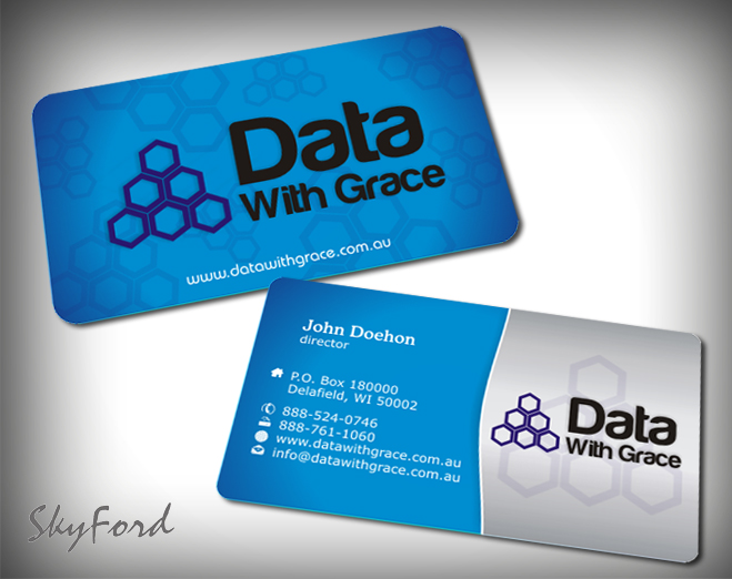 Business Card Design by SKYdesign for this project | Design #610661