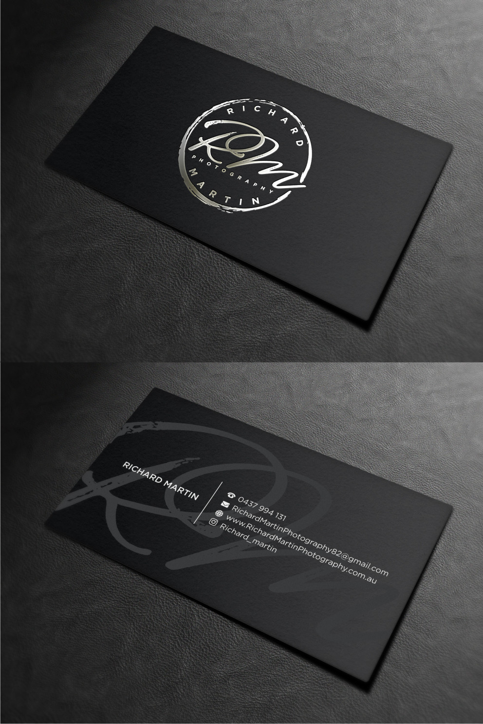 Diseño de Tarjeta de Presentación por Atvento Graphics para Richard Martin | Diseño #16301730