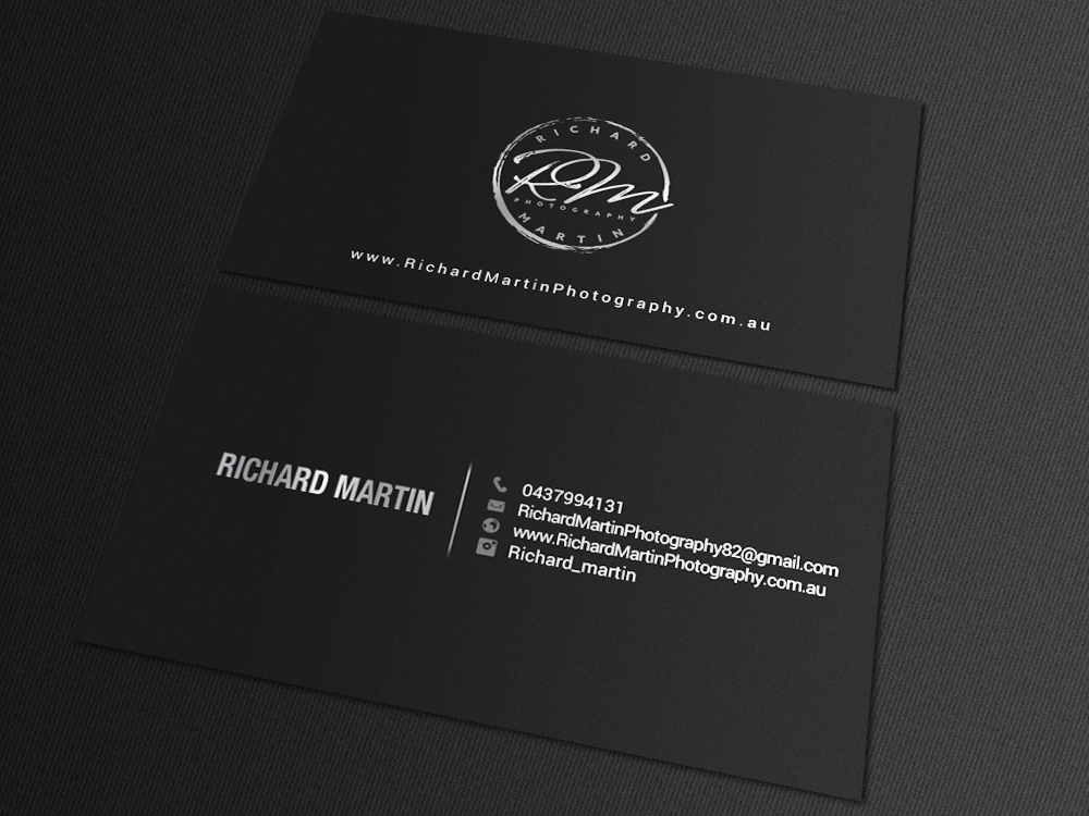 Business Card Design by chandrayaan.creative for Richard Martin | Design #16318952