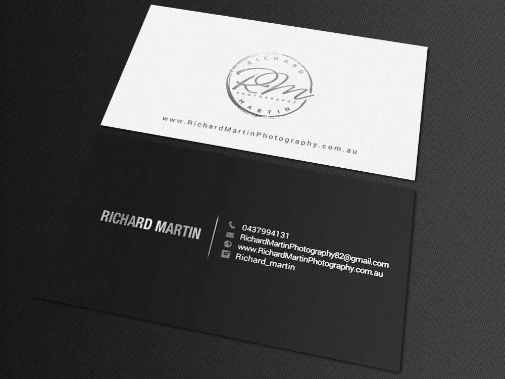 Business Card Design by chandrayaan.creative for Richard Martin | Design #16318953