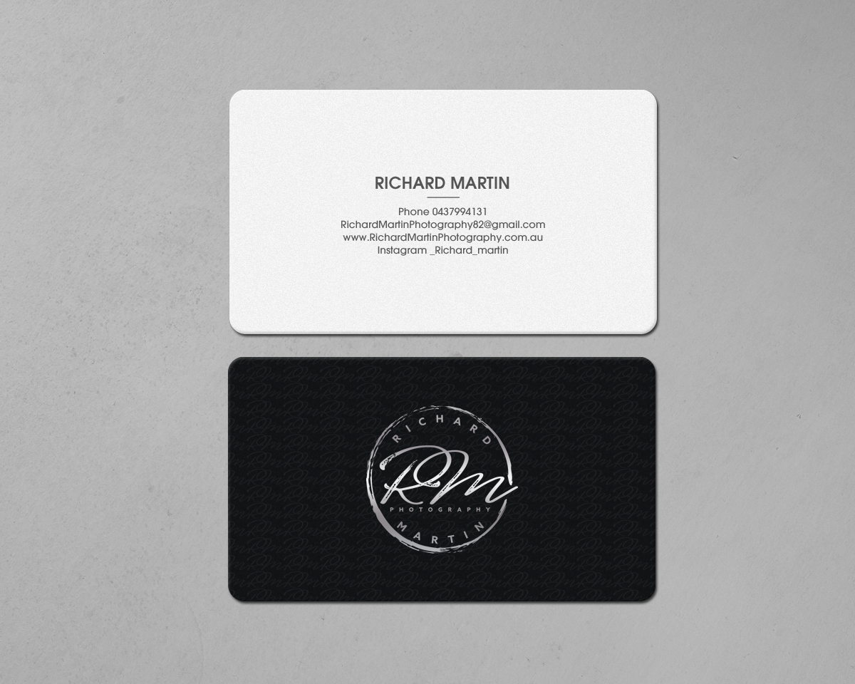 Business Card Design by chandrayaan.creative for Richard Martin | Design #16330671