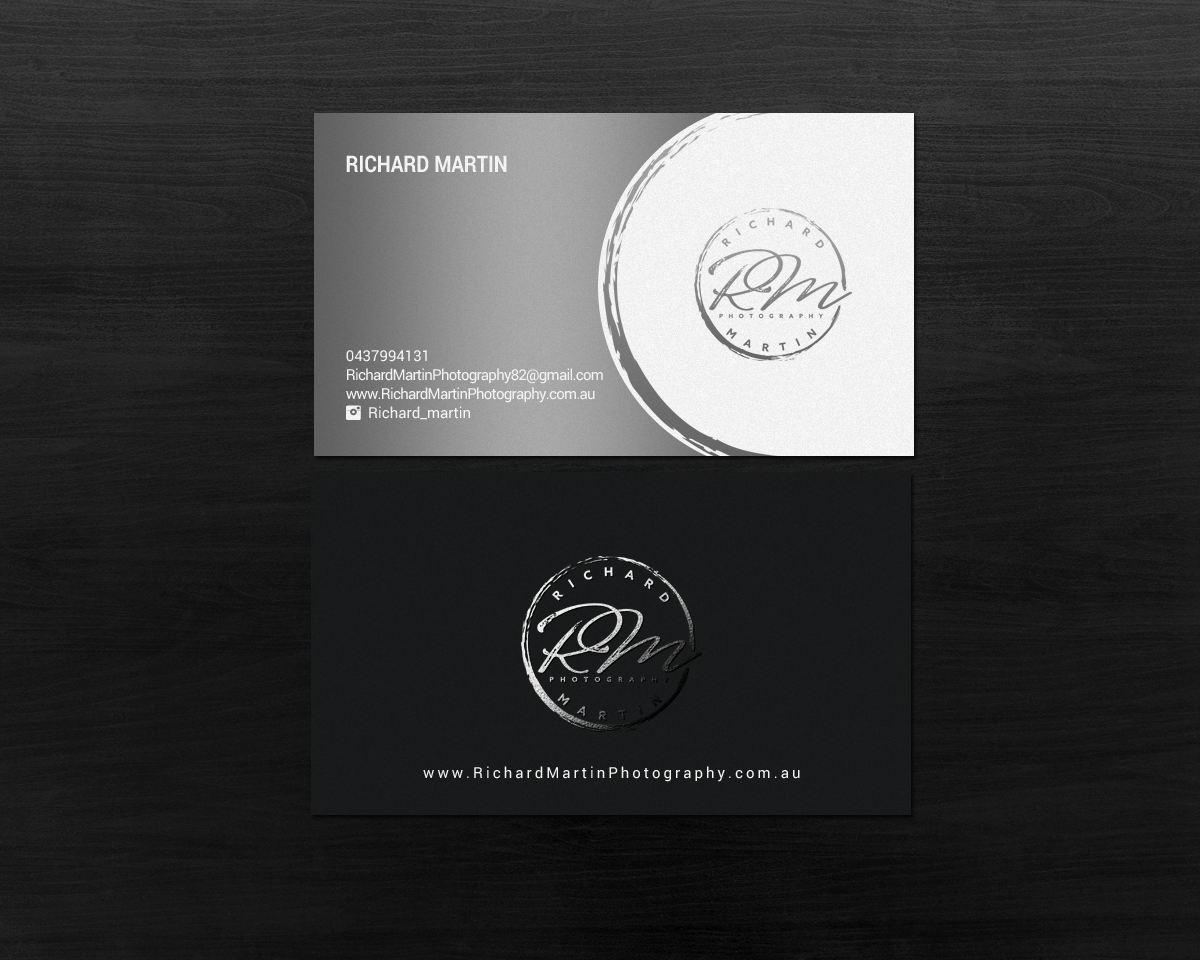 Business Card Design by chandrayaan.creative for Richard Martin | Design #16330860