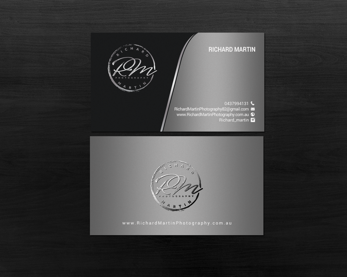 Design de Carte de Visite par chandrayaan.creative pour Richard Martin | Design #16330864