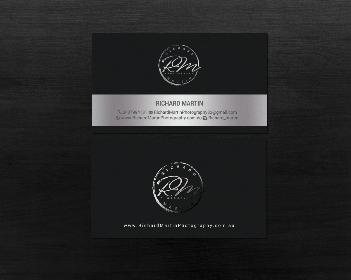 Business Card Design by chandrayaan.creative for Richard Martin | Design #16330869